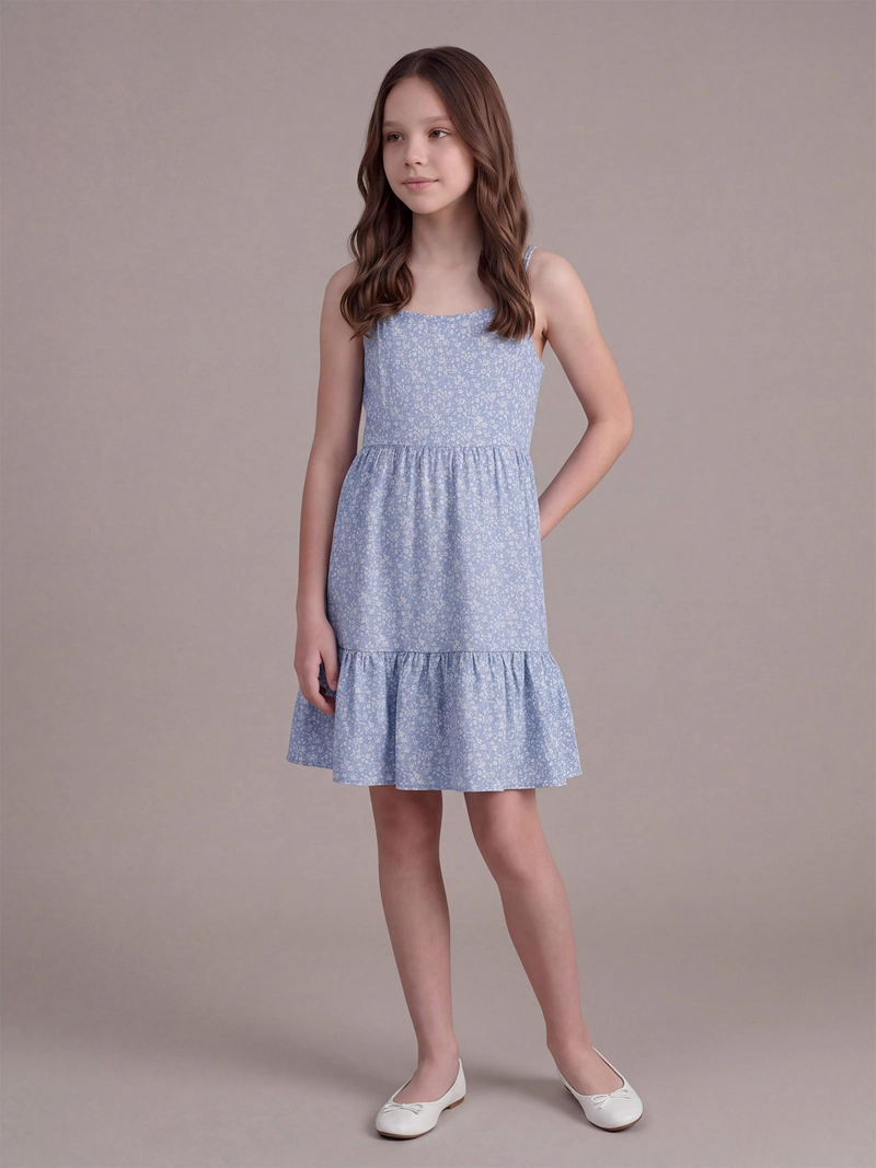 VESTIDO NIÑA INDEX TEEN ALGODÓN - 1