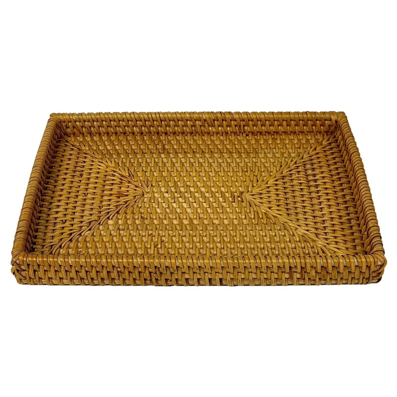 BANDEJA RIPLEY HOME RECTANGULAR RATTAN CAPRI - 1