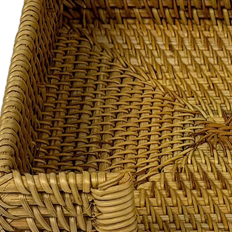 SERVILLETERO RIPLEY HOME CUADRADO RATTAN CAPRI - 2
