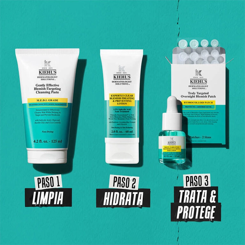 PARCHES ANTI-ACNÉ KIEHLS TRULY TARGETED OVERNIGHT BLEMISH PATCH 22UN - 5