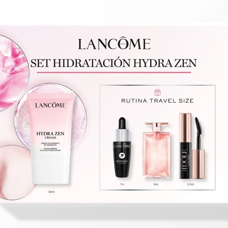 SET HIDRATANTE LANCOME HIDRA ZEN 30ML+7ML+5ML+2,5ML - 3
