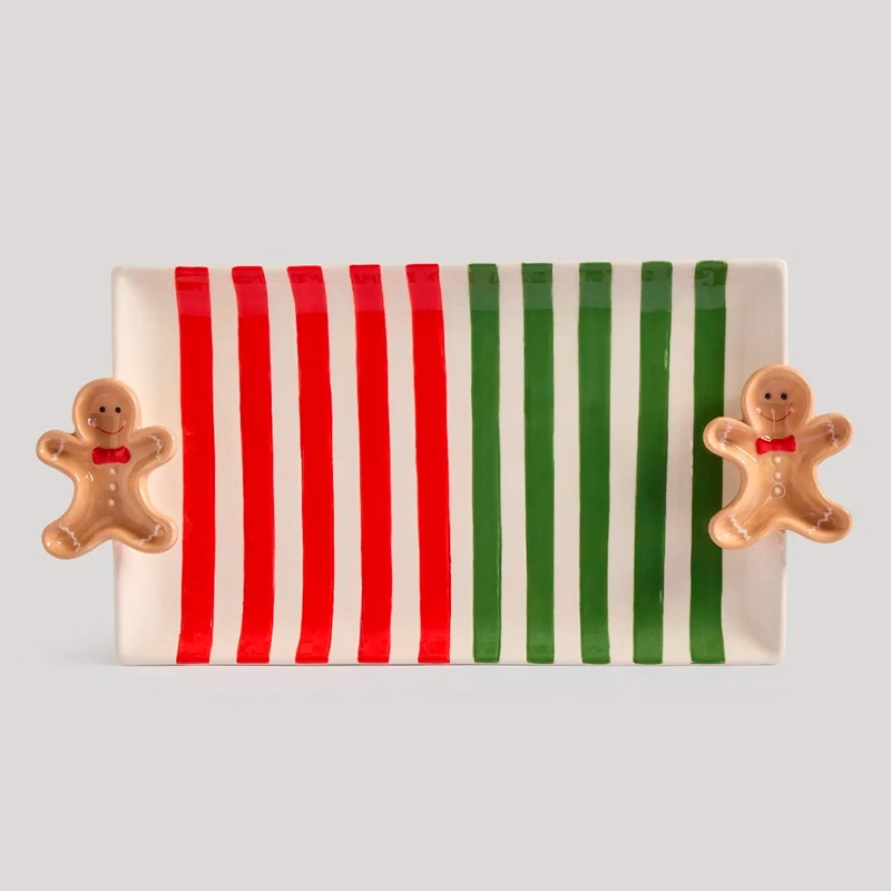 FUENTE RIPLEY HOME GINGER RECTANGULAR ASAS MARRÓN/BLANCO - 2
