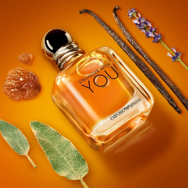 SET PERFUME HOMBRE GIORGIO ARMANI STRONGER WITH YOU EDT 100ML+15ML - 3