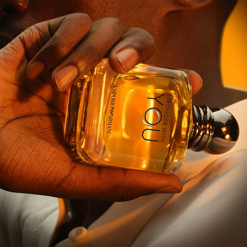 SET PERFUME HOMBRE GIORGIO ARMANI STRONGER WITH YOU EDT 100ML+15ML - 4