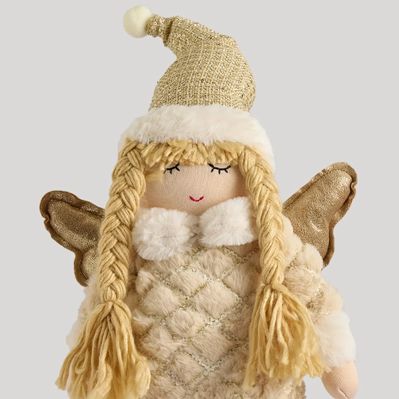 ADORNO NAVIDEÑO RIPLEY HOME PELUCHE ANGELITO - 2