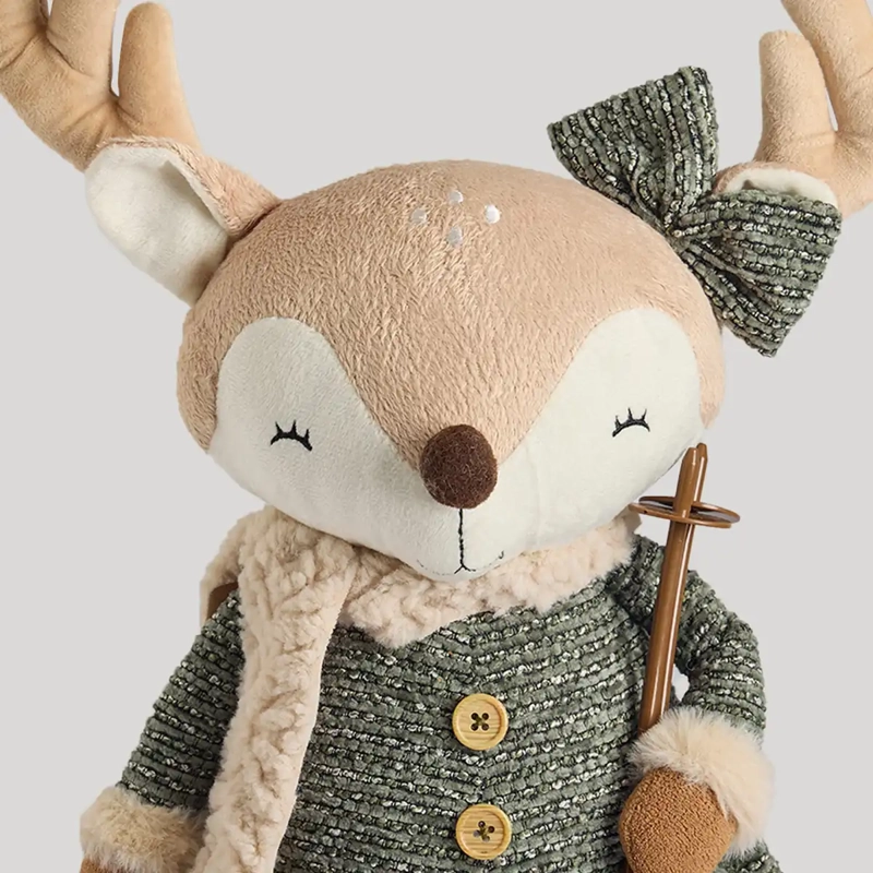 ADORNO NAVIDEÑO RIPLEY HOME NORDIC XMAS PELUCHE RENO SKY - 2