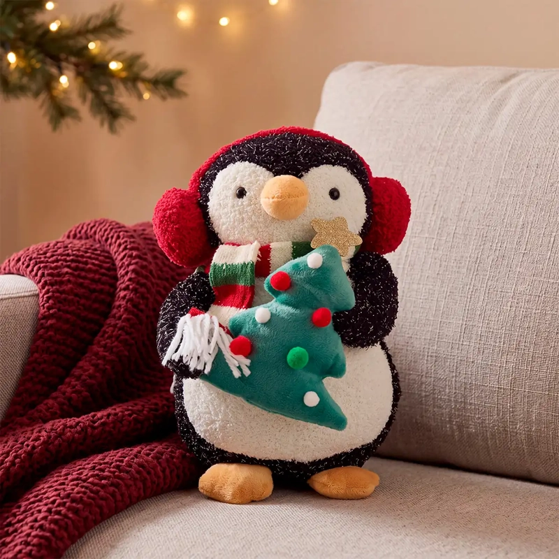 ADORNO NAVIDEÑO RIPLEY HOME TRADITIONAL XMAS PINGÜINO - 1
