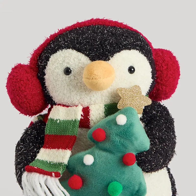 ADORNO NAVIDEÑO RIPLEY HOME TRADITIONAL XMAS PINGÜINO - 3