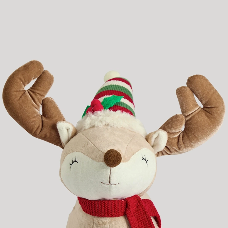 ADORNO NAVIDEÑO RIPLEY HOME TRADITIONAL XMAS PELUCHE RENO - 2