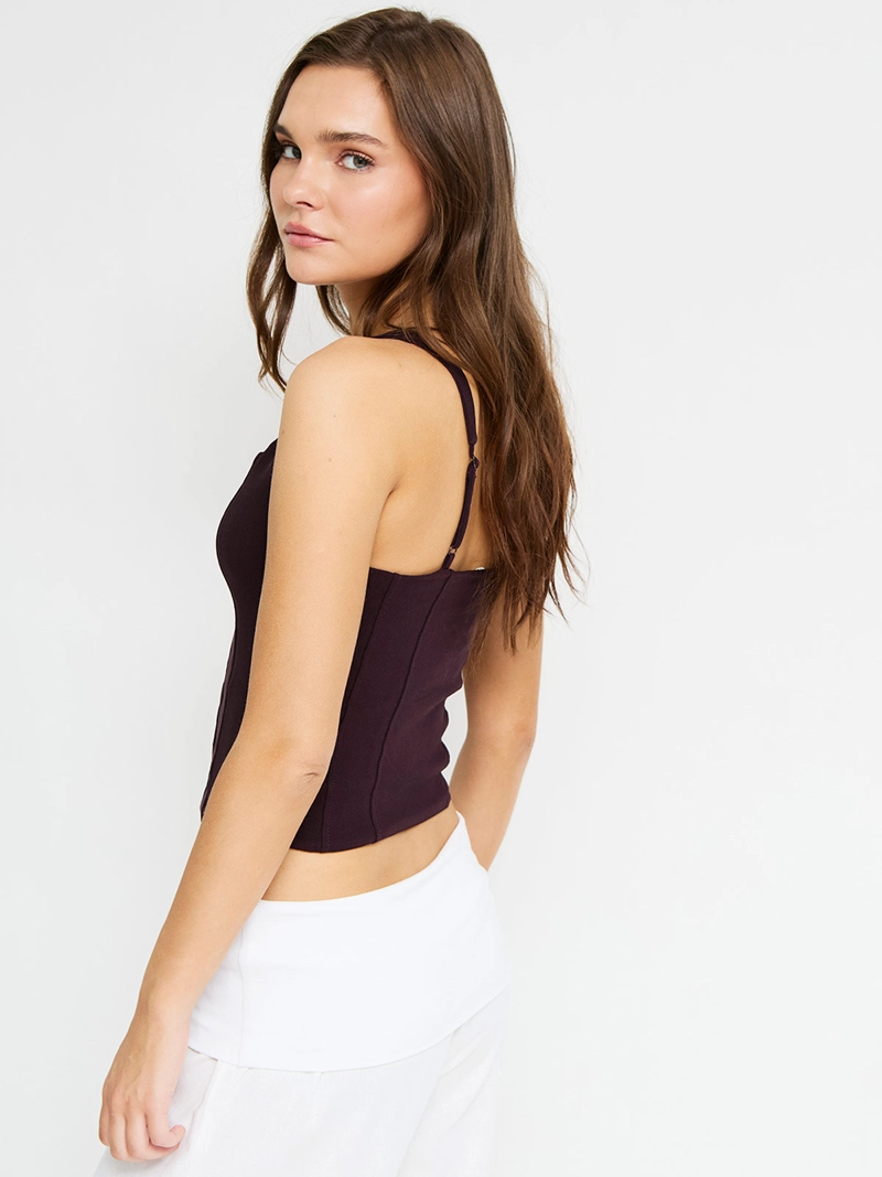 BLUSA MUJER INDEX ESCOTE RECTO SIN MANGAS - 2