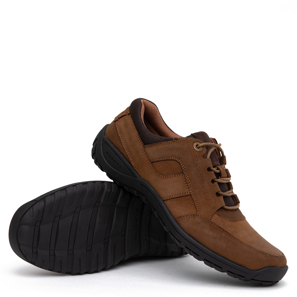 ZAPATOS HOMBRE GUANTE CAFÉ COWELL CUERO - 5