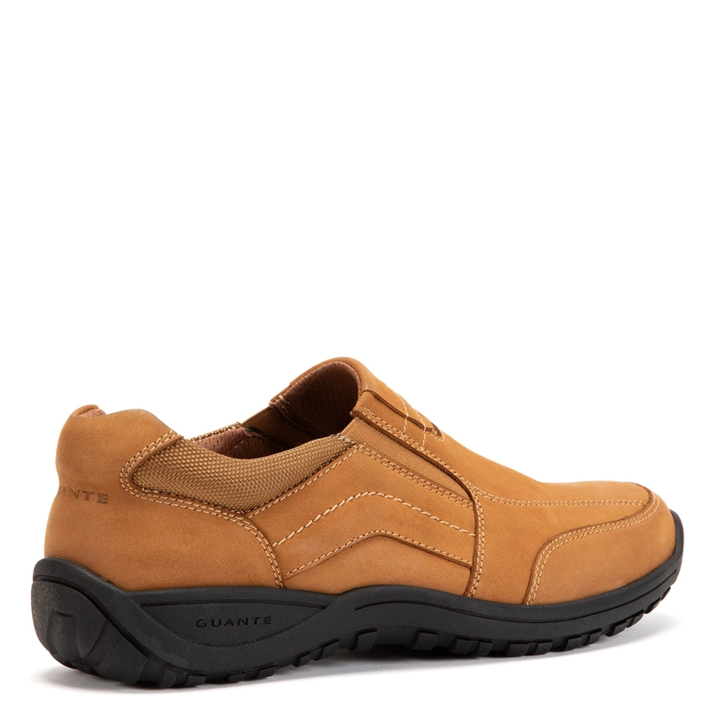 ZAPATOS HOMBRE GUANTE CAFÉ COWELL CUERO - 4