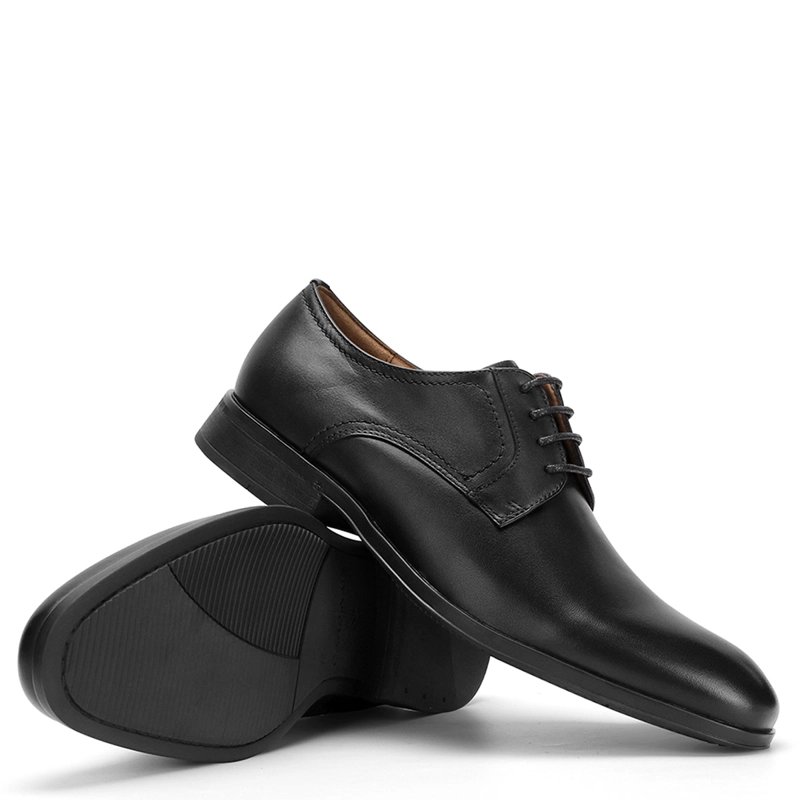 ZAPATOS HOMBRE CARDINALE NEGRO ROWV CUERO - 3