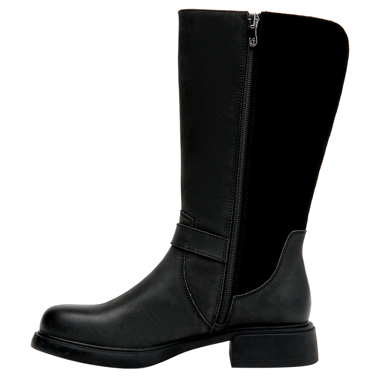 BOTAS MUJER 16 HRS NEGRO 16M0329 CUERO - 4