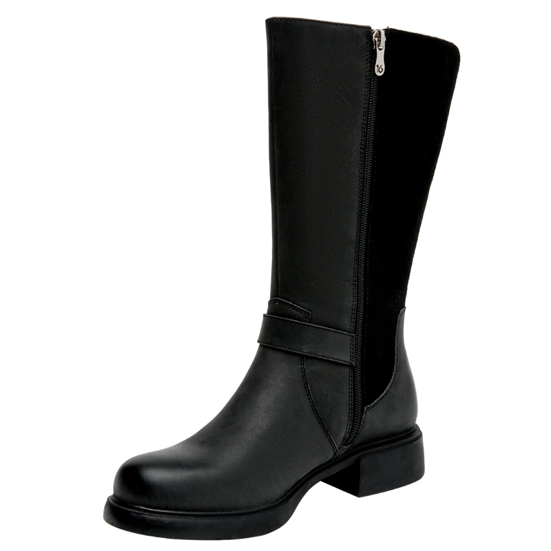 BOTAS MUJER 16 HRS NEGRO 16M0329 CUERO - 3