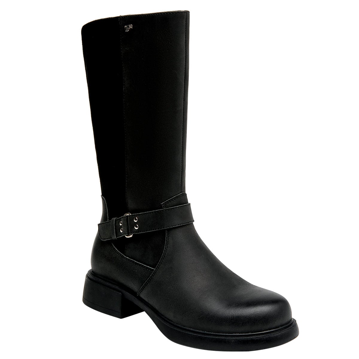 BOTAS MUJER 16 HRS NEGRO 16M0329 CUERO - 2