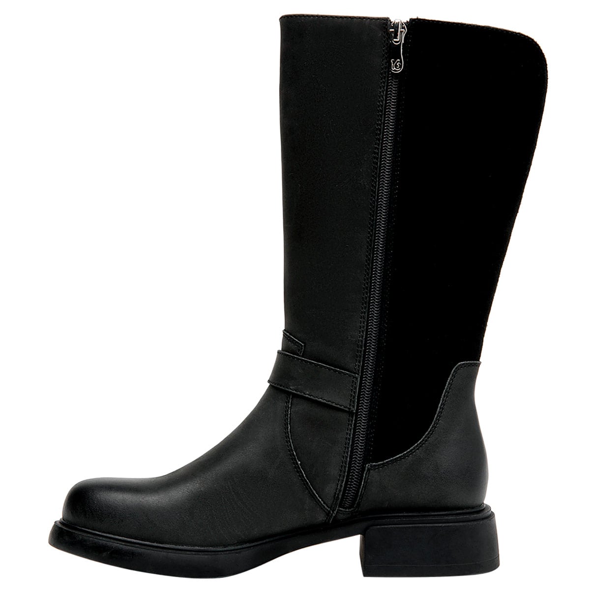 BOTAS MUJER 16 HRS NEGRO 16M0329 CUERO - 4