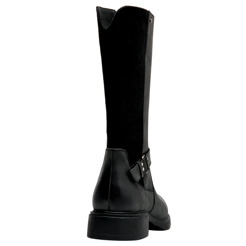 BOTAS MUJER 16 HRS NEGRO 16M0329 CUERO - 5