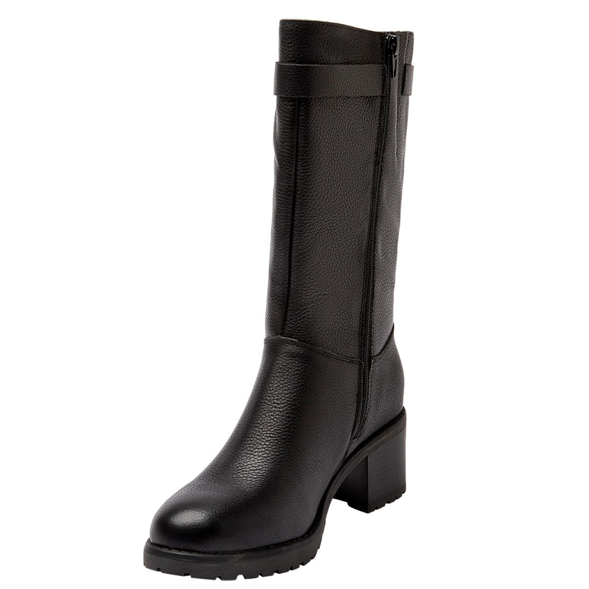 BOTAS MUJER BRUNO ROSSI NEGRO BRMJ665 CUERO - 3