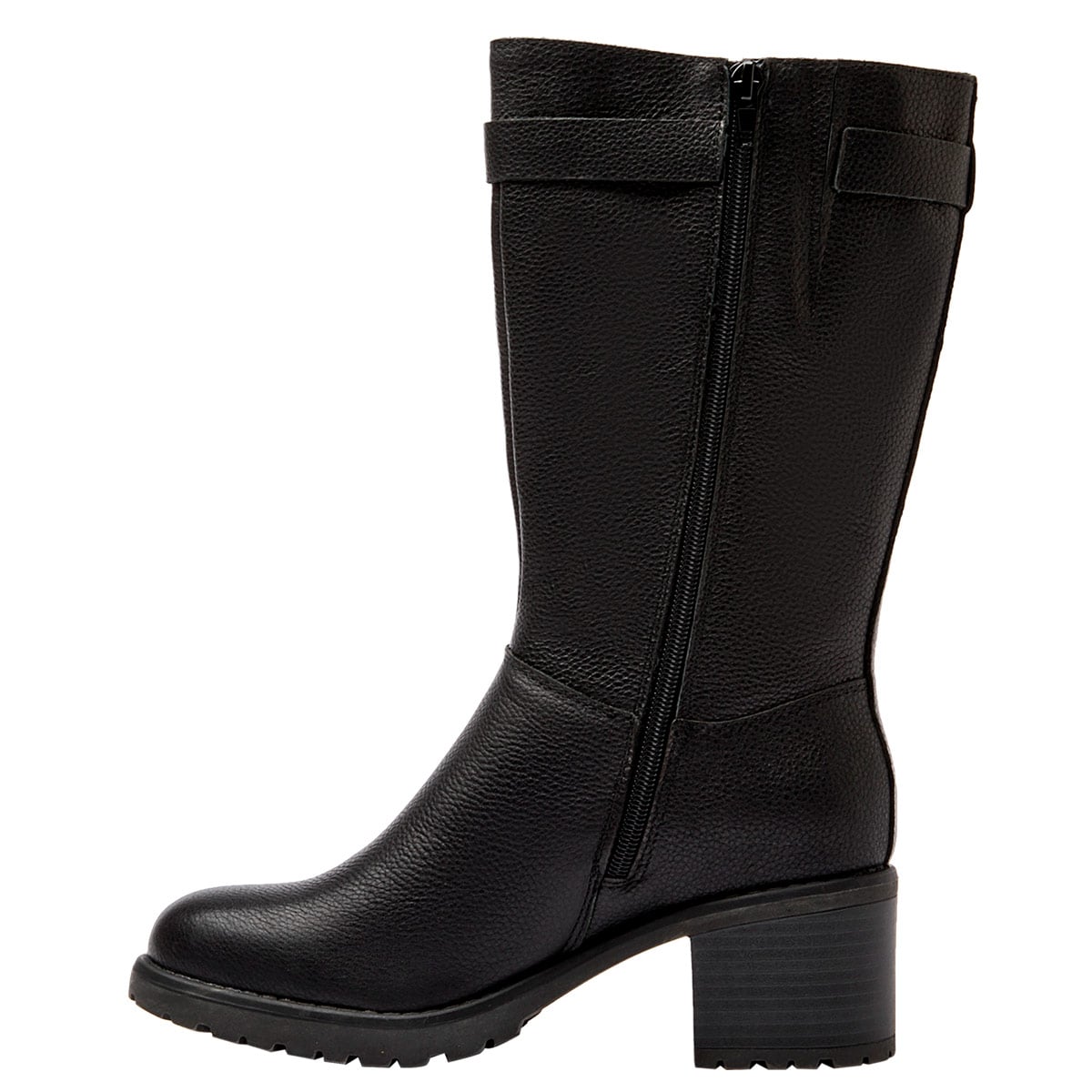 BOTAS MUJER BRUNO ROSSI NEGRO BRMJ665 CUERO - 4