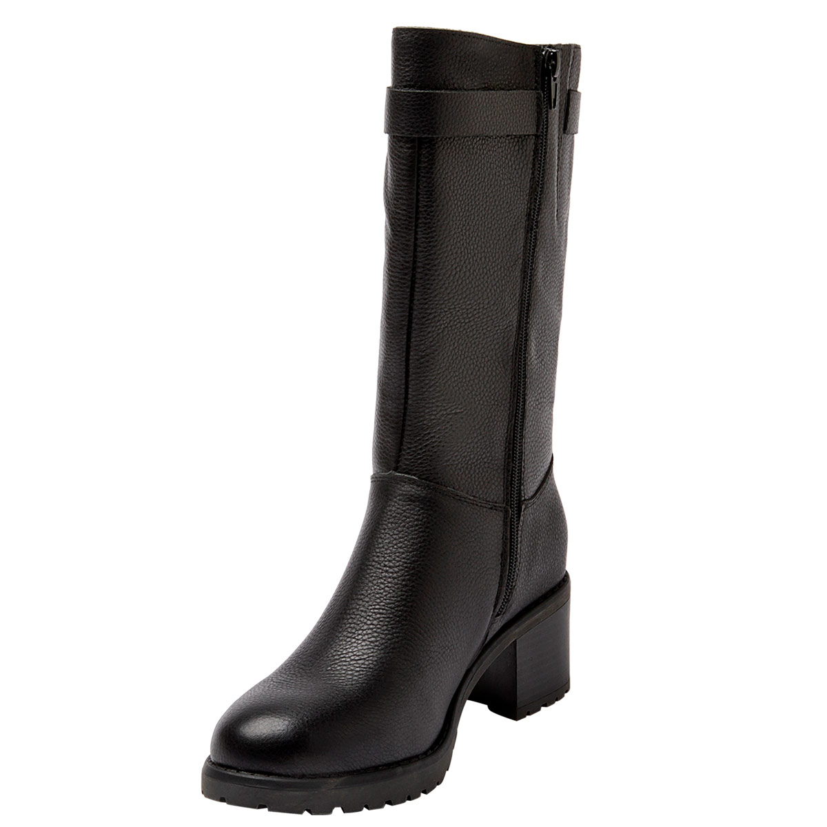 BOTAS MUJER BRUNO ROSSI NEGRO BRMJ665 CUERO - 3