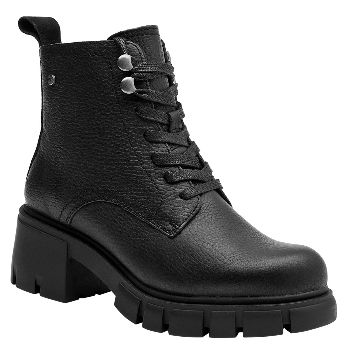 BOTINES MUJER BRUNO ROSSI NEGRO BRMH681 CUERO - 2