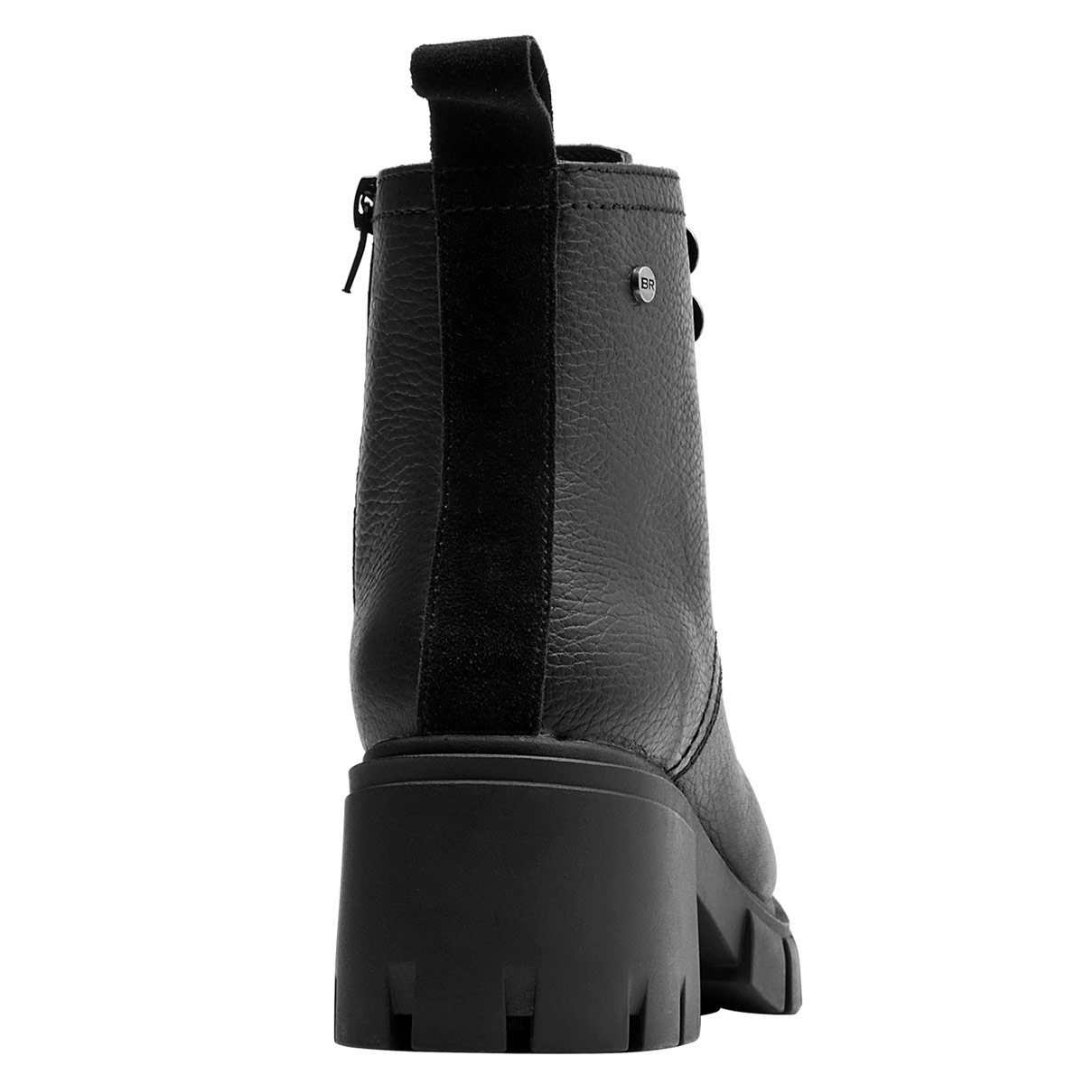 BOTINES MUJER BRUNO ROSSI NEGRO BRMH681 CUERO - 5