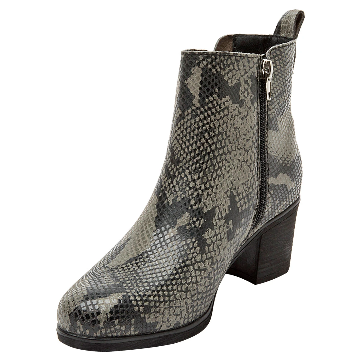 BOTINES MUJER BRUNO ROSSI MULTICOLOR BRMJ645 CUERO - 3