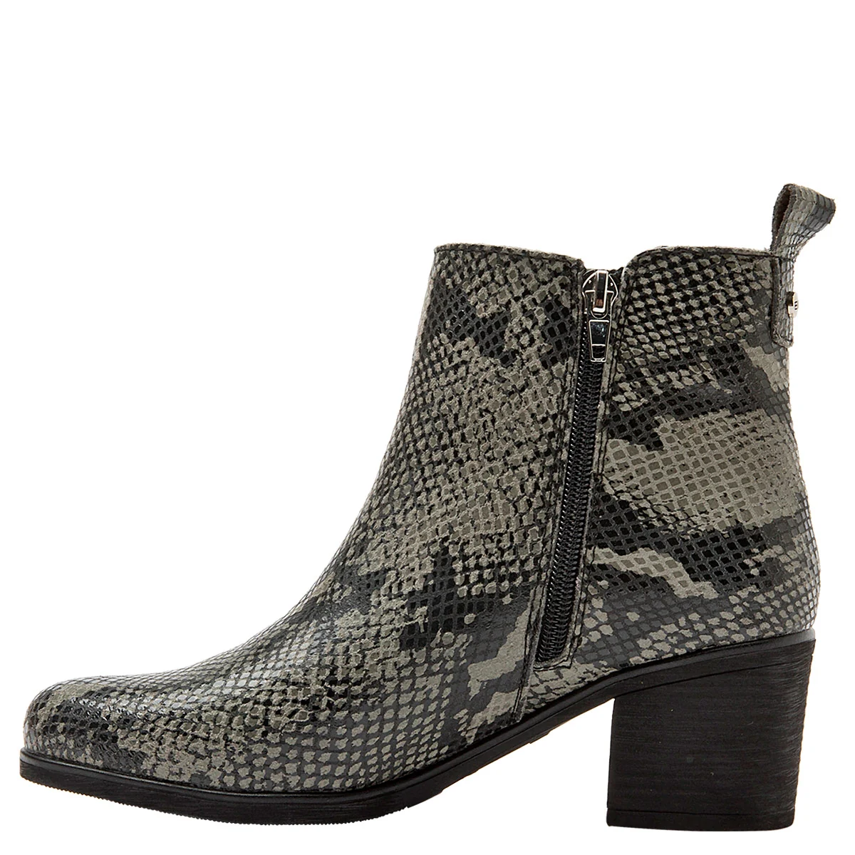 BOTINES MUJER BRUNO ROSSI MULTICOLOR BRMJ645 CUERO - 4