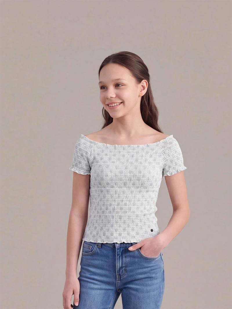 BLUSA NIÑA INDEX TEEN MANGA CORTA VIRAL - 1