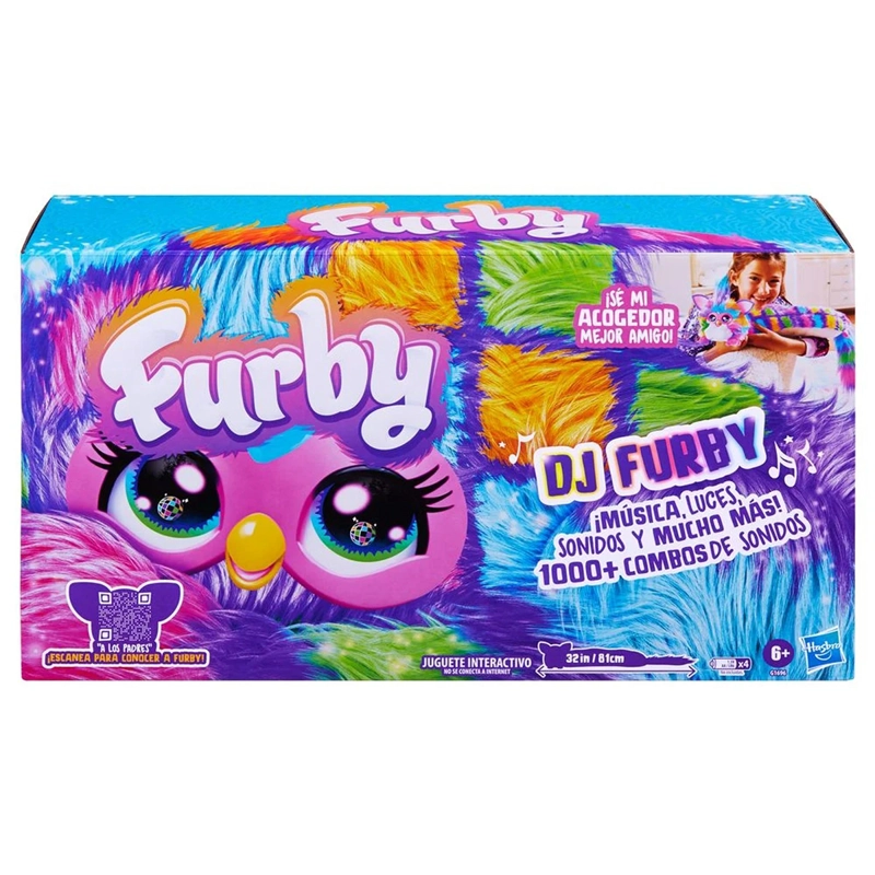 PELUCHE FURBY DJ FURBY ARCOÍRIS - 2