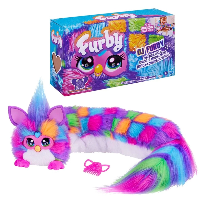 PELUCHE FURBY DJ FURBY ARCOÍRIS - 3