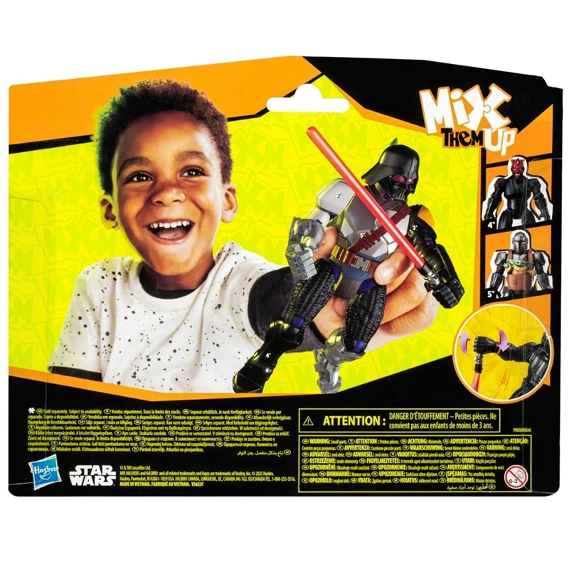 FIGURA DE ACCIÓN STAR WARS MIXMASHERS DARTH VADER - 16