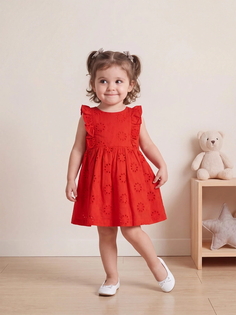 VESTIDO NIÑA BABY HARVEST BRODERIE