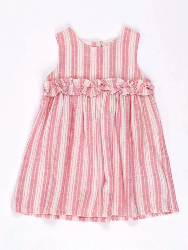VESTIDO NIÑA BABY HARVEST CAPRI LINEAS  - 3