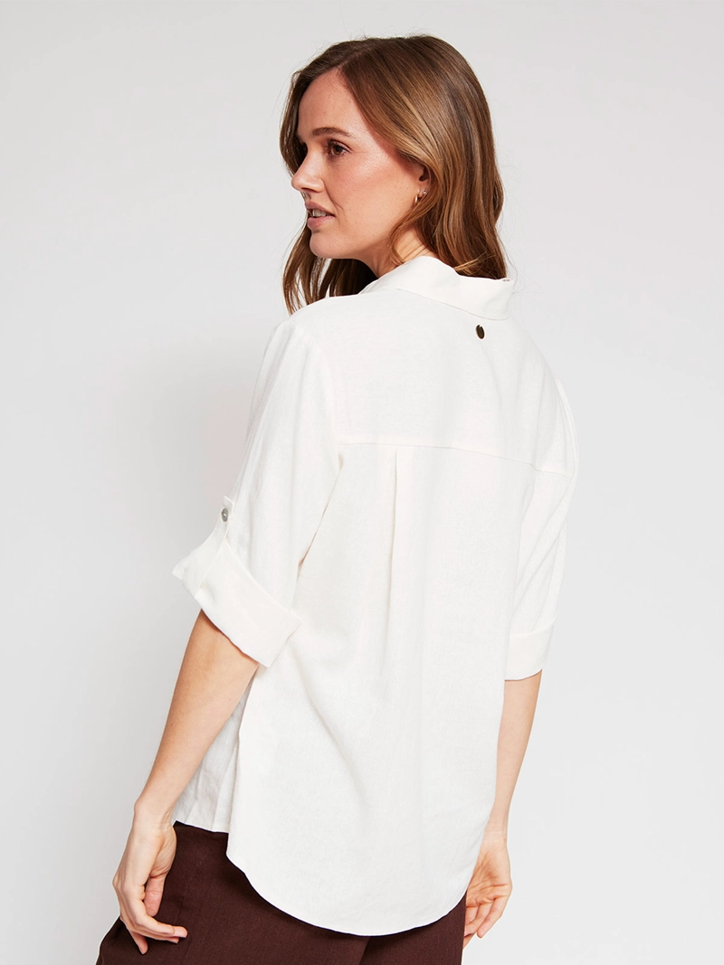 BLUSA MUJER REGATTA LINO MANGA 3/4 - 2