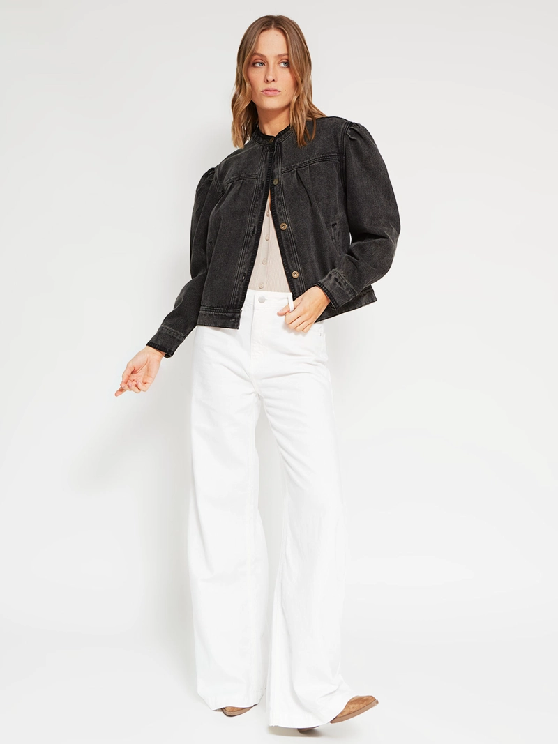 CHAQUETA MUJER TATIENNE ALGODÓN DENIM - 5