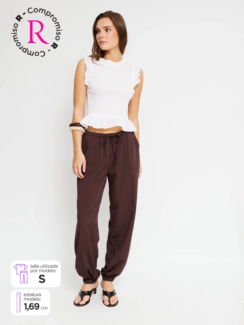PANTALÓN MUJER INDEX BOMBACHO