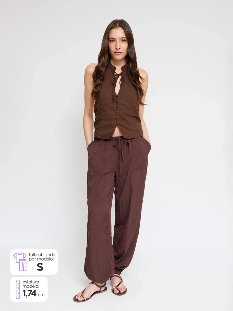 PANTALÓN MUJER INDEX LAZO