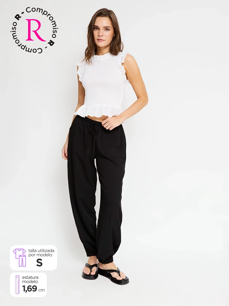 PANTALÓN MUJER INDEX BOMBACHO - 1