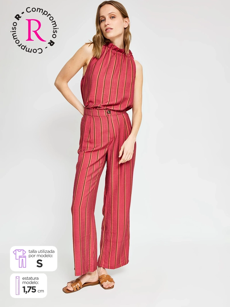 PANTALÓN MUJER REGATTA REGULAR RAYAS