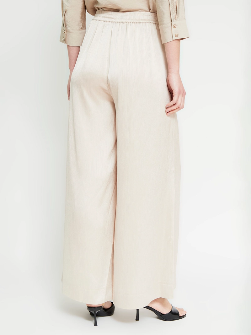 PANTALÓN MUJER CACHAREL FLUIDO PRETINA ELASTICADA - 3