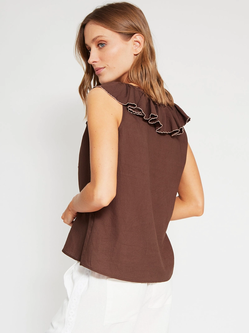BLUSA MUJER TATIENNE MANGA CORTA - 2
