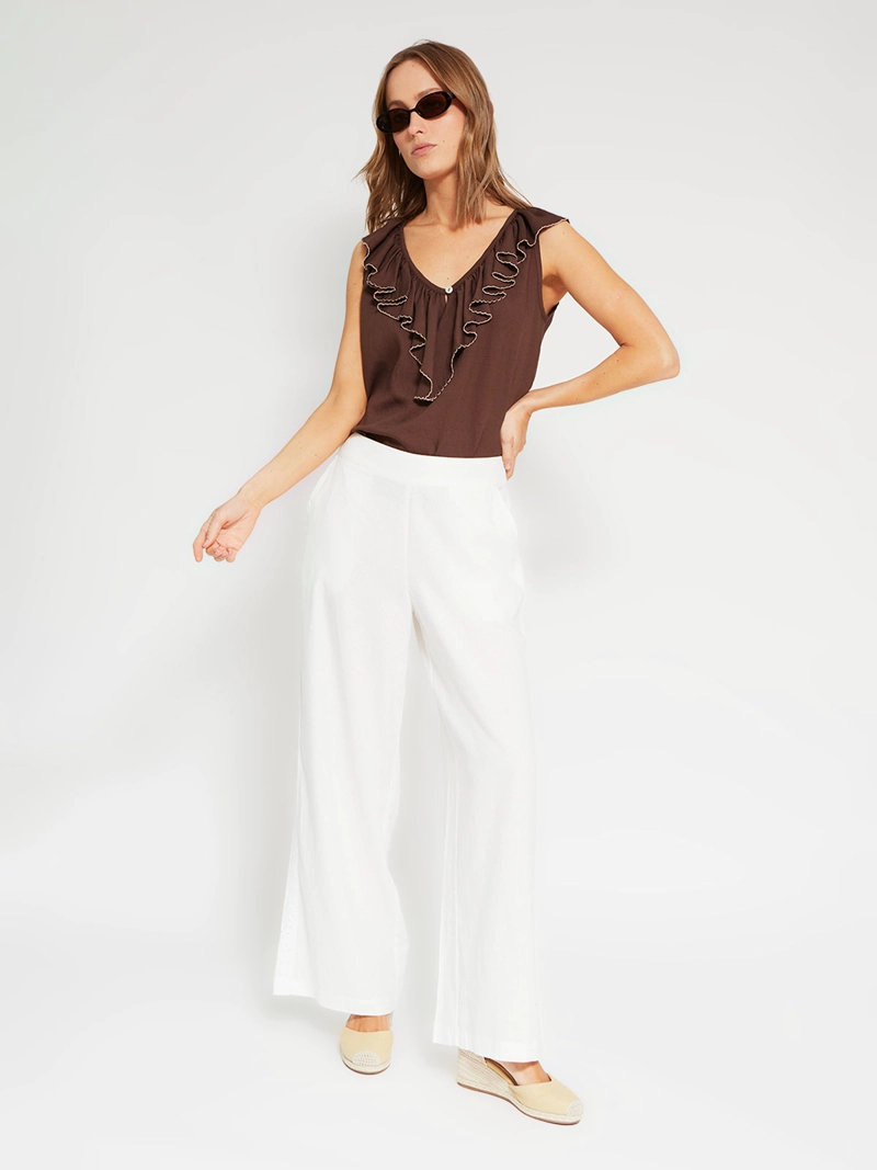 BLUSA MUJER TATIENNE MANGA CORTA - 4