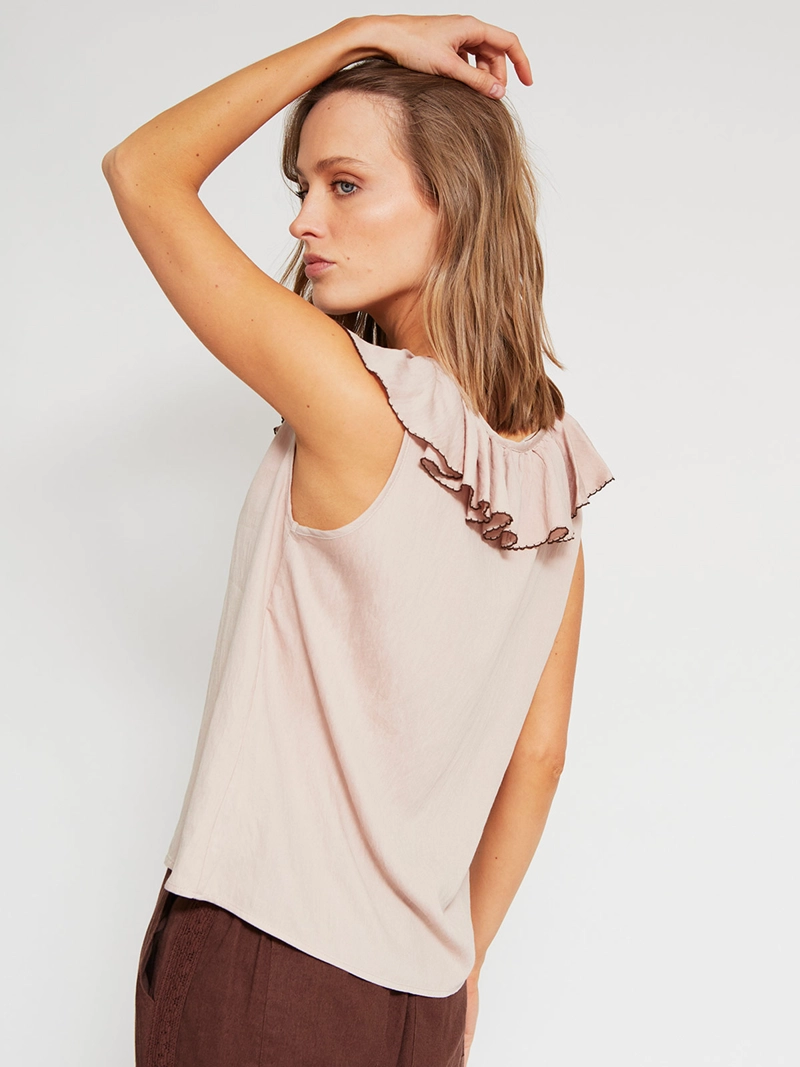 BLUSA MUJER TATIENNE MANGA CORTA - 2