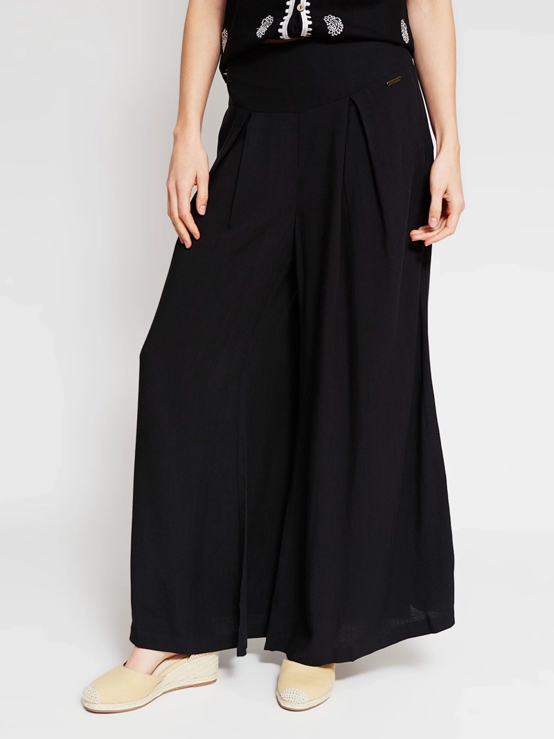 PANTALÓN MUJER TATIENNE PALAZZO LISO - 2