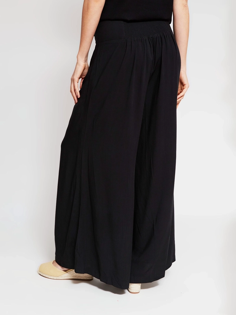 PANTALÓN MUJER TATIENNE PALAZZO LISO - 3