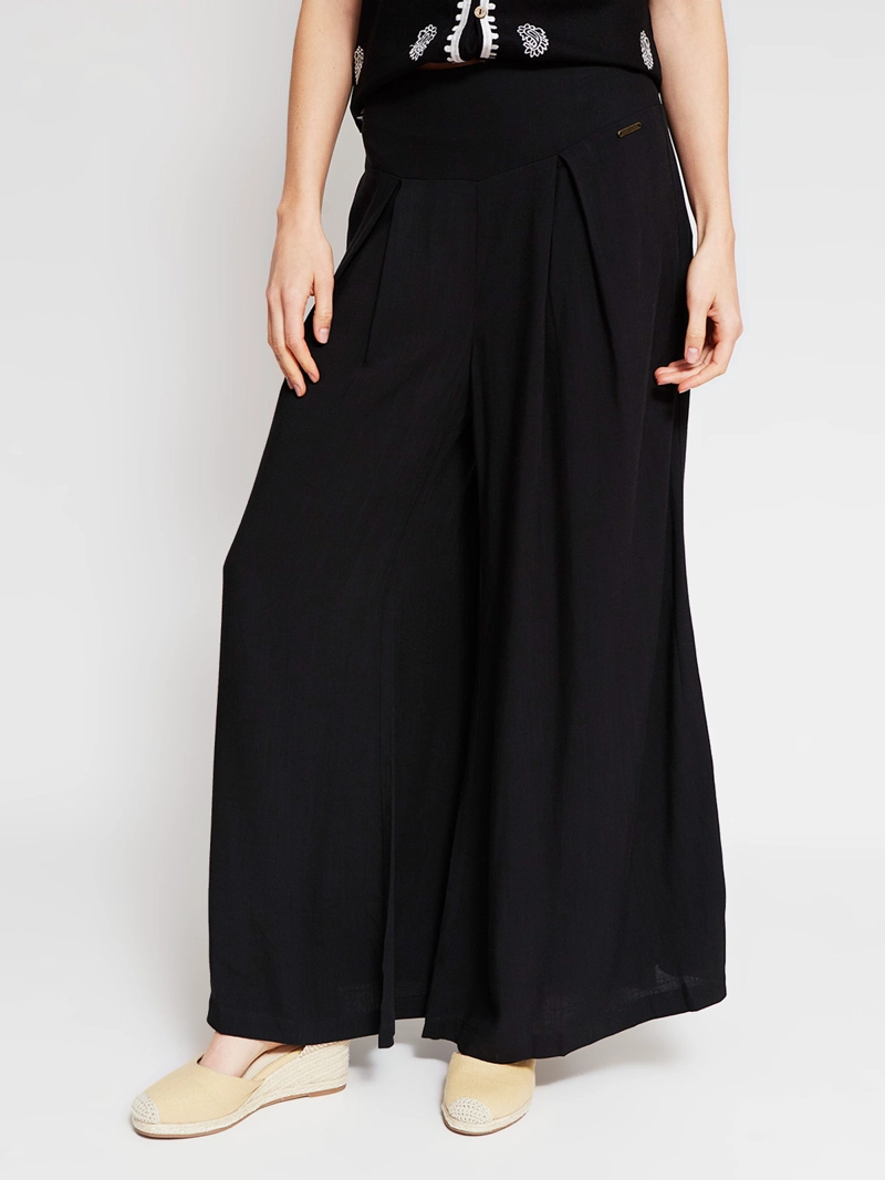 PANTALÓN MUJER TATIENNE PALAZZO LISO - 2