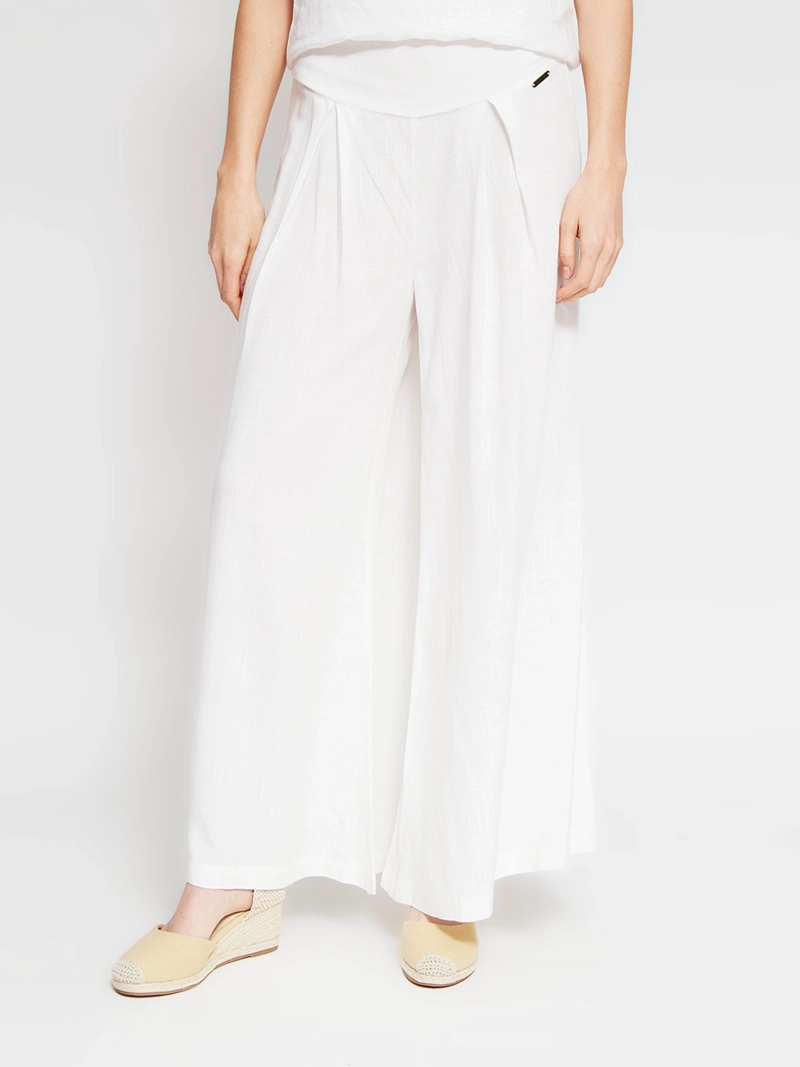 PANTALÓN MUJER TATIENNE PALAZZO LISO - 2