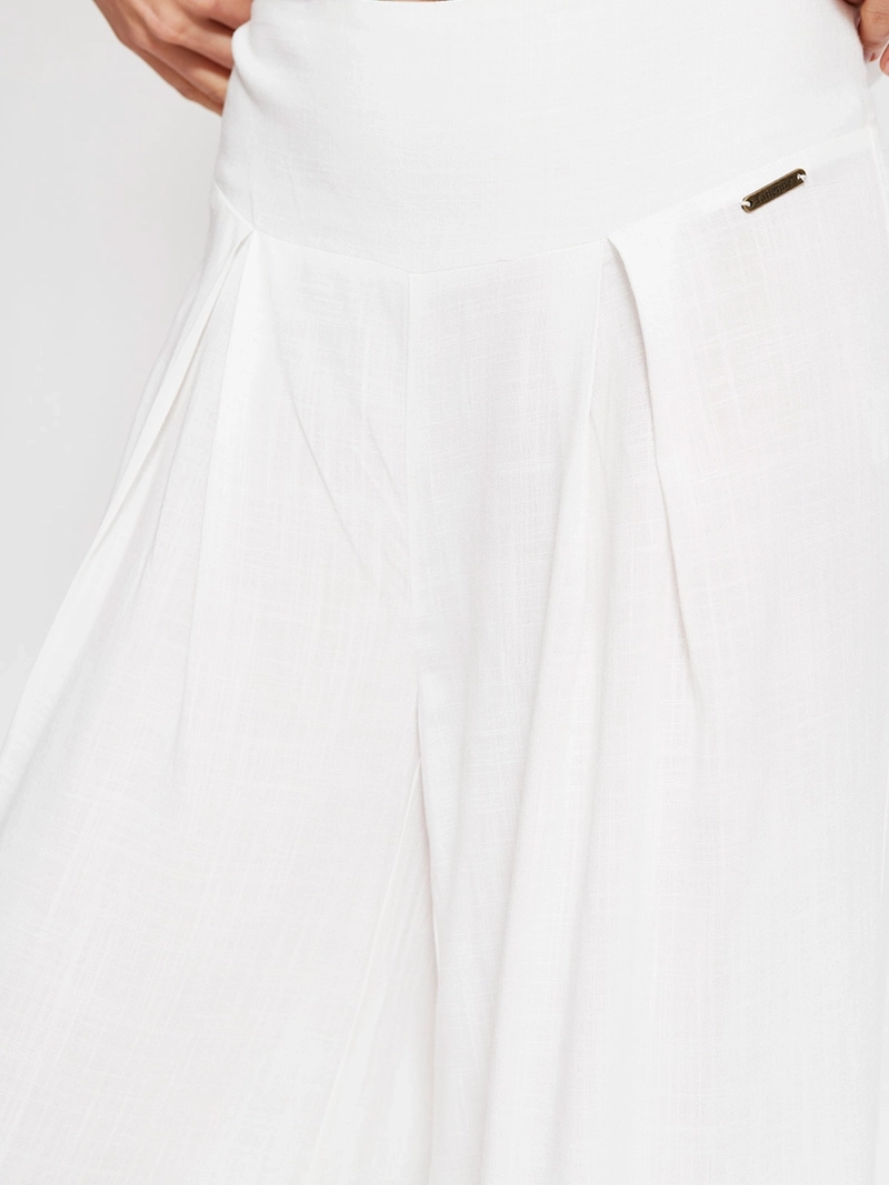 PANTALÓN MUJER TATIENNE PALAZZO LISO - 4